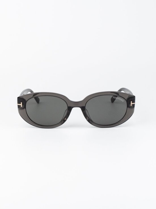 Tom Ford Women Sunglasses Transparent Grey Smoke Oval FT1296-K 20A NEW AUTHENTIC main image 9